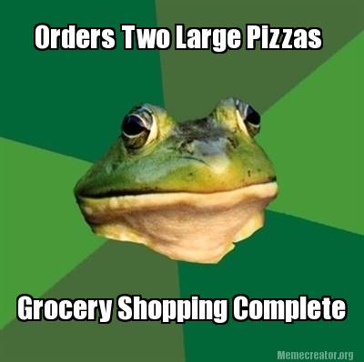 orders-two-large-pizzas-grocery-shopping-complete