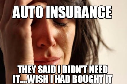 Meme Creator - Funny Auto Insurance They said I didn't ...