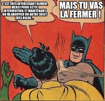 Meme Creator Funny C est très intéressant Olivier merci pour cette