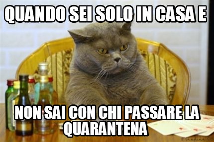 Meme Creator Funny Quando Sei Solo In Casa E Non Sai Con Chi Passare