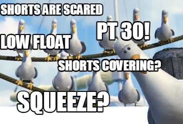 Meme Creator Funny LOW Float SQUeeze Shorts Covering PT 30 Shorts