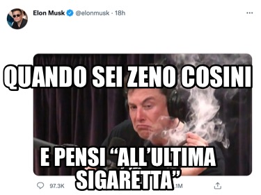 Meme Creator Funny Quando Sei Zeno Cosini E Pensi Allultima