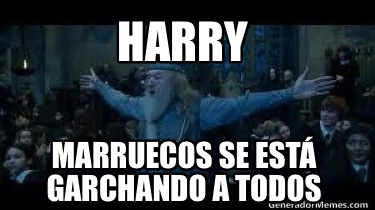 Meme Creator Funny Harry Marruecos Se Est Garchando A Todos Meme