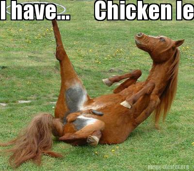 Meme Creator - Funny I have... Chicken legs!! Meme Generator at ...