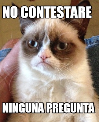 Meme Creator Funny No Contestare Ninguna Pregunta Meme Generator At Memecreator Org