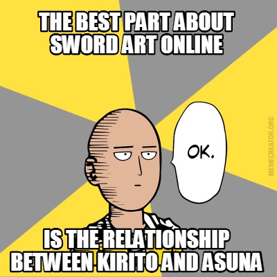 Top 15 Funny Sword Art Online Memes Sword Art Online Meme Sword