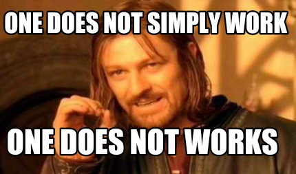 one does not simply meme generator