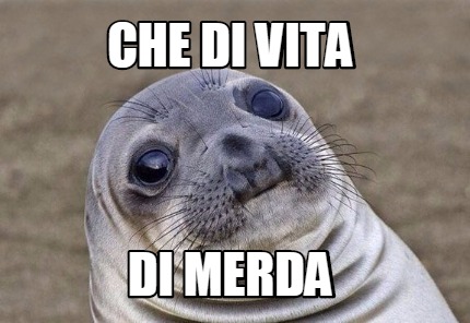 Meme Creator Funny Che Di Vita Di Merda Meme Generator At Memecreator