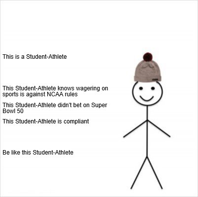 Student Athlete Meme Generator