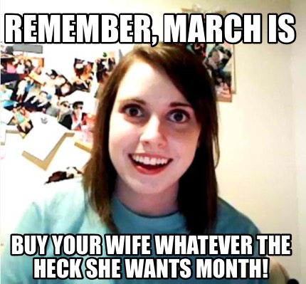 buy your wife