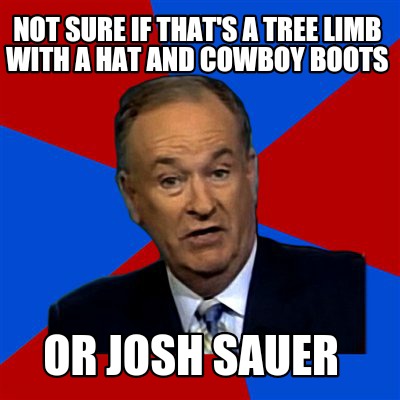 Meme Creator - Funny Not Sure If That's A Tree Limb With A Hat And ...