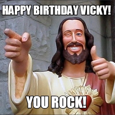 Happy Birthday Vicky Free e-Cards