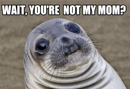 Meme Creator - Funny Wait, you're not my Mom? Meme Generator at ...