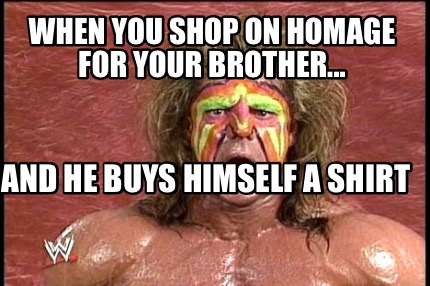 homage ultimate warrior shirt