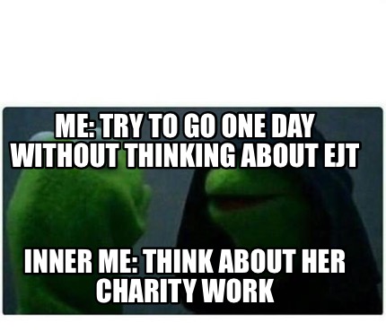 Meme Creator Funny Me Try To Go One Day Without Thinking About Ejt Inner Me Think About Her Chari Meme Generator At Memecreator Org