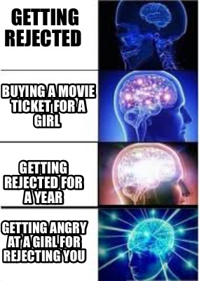 Meme Creator - Funny Getting rejected Buying a movie ticket for a girl ...