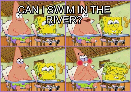 Meme Creator - Funny Can I Swim In The River? Meme Generator At 