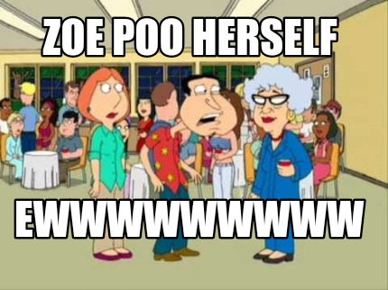 zoe-poo-herself-ewwwwwwwww