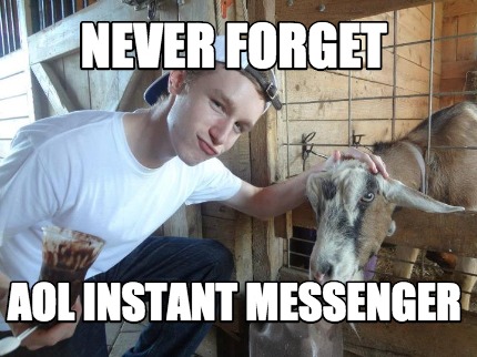 never-forget-aol-instant-messenger