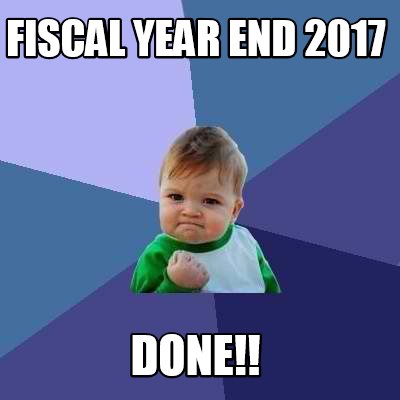 Meme Creator - Funny Fiscal Year End 2017 DONE!! Meme Generator at ...