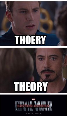 Meme Creator - Funny THOERY THEORY Meme Generator at MemeCreator.org!