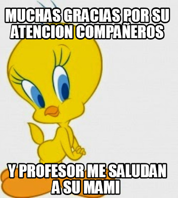 gracias por su atencion animado