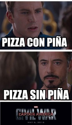 Meme Creator Funny Pizza Con Pina Pizza Sin Pina Meme Generator At Memecreator Org