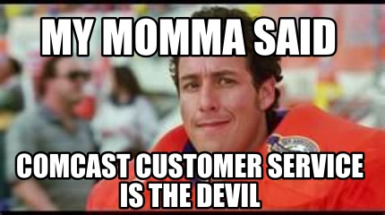 comcast customer service meme
