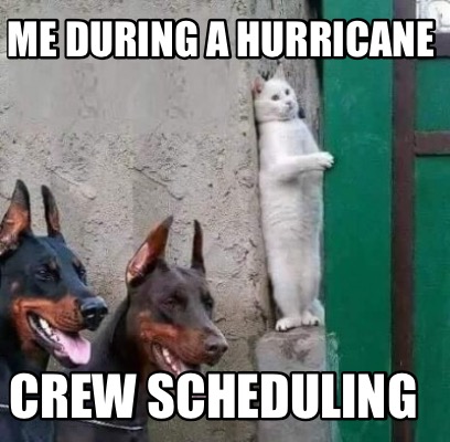 me-during-a-hurricane-crew-scheduling