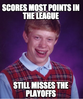 Meme Creator - Funny Scores most points in the league Still misses the ...