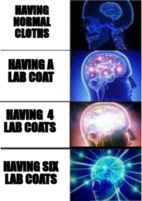 Meme Creator Funny Having Normal Cloths Having Six Lab - 