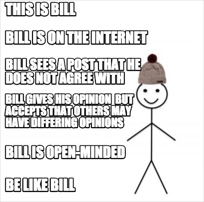 Conheça Bill, o meme que dá dicas de comportamento na internet