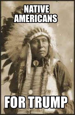 native american meme template