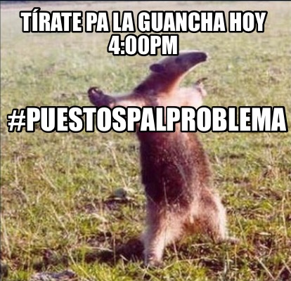 Meme Creator - Funny Tírate pa la Guancha hoy 4:00pm # ...