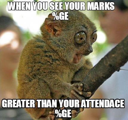 Meme Creator - Funny when you see your marks %ge greater than your ...