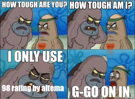 how tough am i meme spongebob