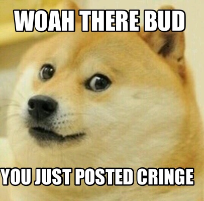 Meme Creator - Funny Woah there bud You just posted cringe Meme ...