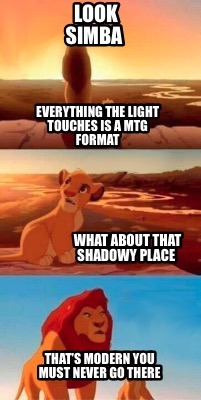 Meme Creator - Funny Look Simba That’s modern you must never go there ...