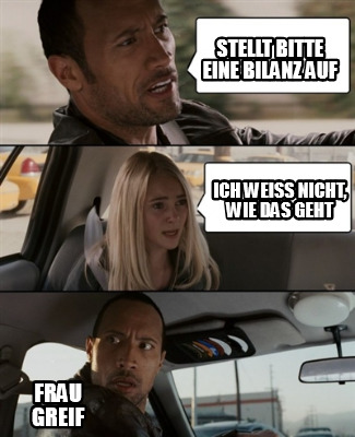 Meme Creator Funny Stellt Bitte Eine Bilanz Auf Ich Wei Nicht Wie