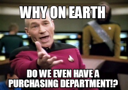 purchasing department funny