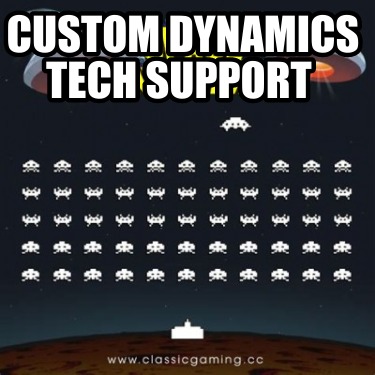 custom-dynamics-tech-support