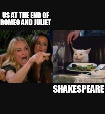 shakespeare romeo and juliet memes