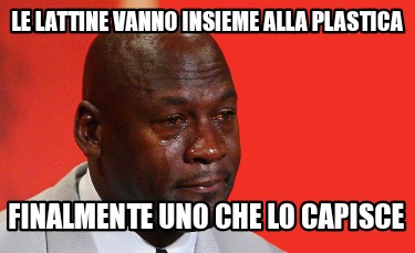 Meme Creator Funny Le Lattine Vanno Insieme Alla Plastica Finalmente