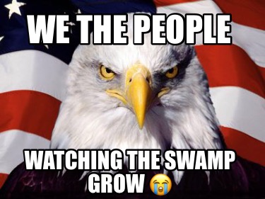 Meme Creator - Funny We the People Watching the Swamp Grow ???? Meme ...