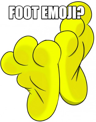 foot-emoji