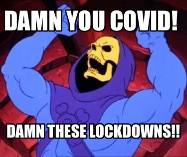 Meme Creator Funny Damn You Covid Damn These Lockdowns Meme Generator At Memecreator Org