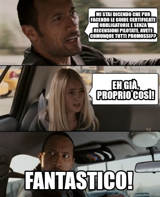 Meme Creator Funny Mi Stai Dicendo Che Pur Facendo Le Guide