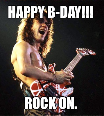 Happy Birthday Rock Star Meme