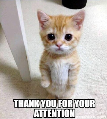 Meme Creator - Funny thank you for your attention Meme Generator at ...