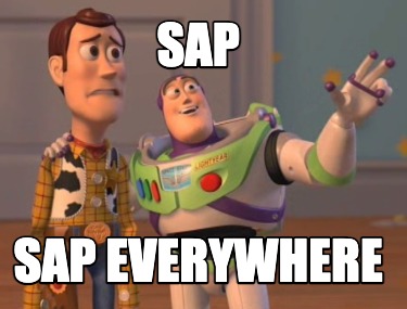 Meme Creator - Funny SAP SAP everywhere Meme Generator at MemeCreator.org!